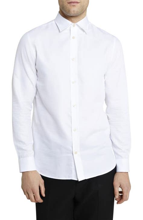 affordable off white button up shirts
